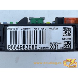 BSIEV-X01-00 VALEO 22661F01 PEUGEOT 207 I (A7) 9664983080 / SW 9666785680 - VIRGIN