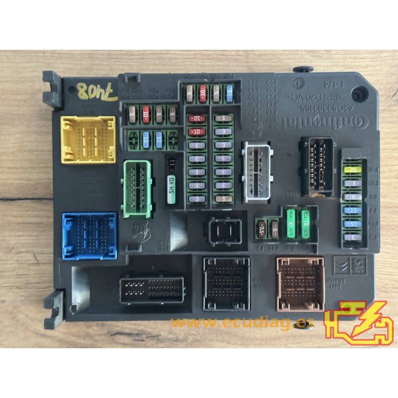 BSI-Q04-00 CONTINENTAL A2C38848700 CITROEN C4 II (B71) 9806687980