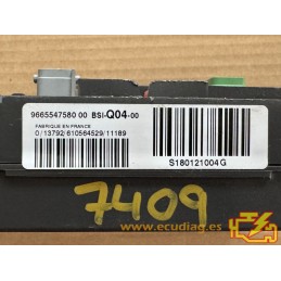 BSI-Q04-00 CONTINENTAL S180121004G PEUGEOT 508 I (W2) 9665547580 / SW 9679096780 - VIRGIN