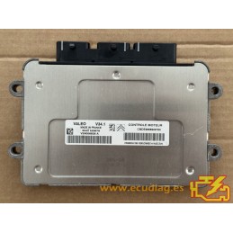 ECU VALEO V34.1 V29006828A PEUGEOT 207 1.4i HW9666591380 / SW CMDE9666909780 - CON INMOVILIZADOR ANULADO (INMO / IMMO OFF)