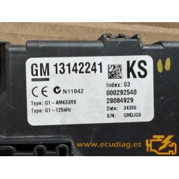 BCM DELPHI 28084929 OPEL CORSA IV (D) 13142241 KS - VIRGIN