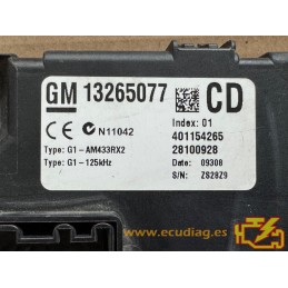 BCM DELPHI 28100928 OPEL CORSA IV (D) 13265077 CD - VIRGIN