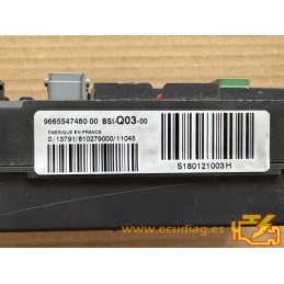 BSI-Q03-00 CONTINENTAL S180121003H CITROEN C4 II (B71) 9665547480 / SW 9677890280 - VIRGIN