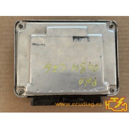 ECU BOSCH EDC15P+22.3.2 0281011075 VW POLO IV (9N) 1.9 TDI 100CV 038906019JK / SW 1558 - 1037363985 - CON INMOVILIZADOR ANULADO