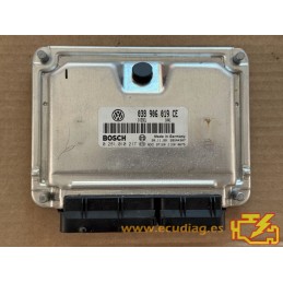 ECU BOSCH EDC15P+22.3.2 0281010217 VW PASSAT 1.9 TDI 115CV 038906019CE / SW 1041 - 1037352903 - WITH DISABLED IMMOBILIZER
