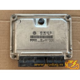 ECU BOSCH EDC15VM+2.V1 0281010690 SEAT IBIZA / CORDOBA 1.9 SDI 65CV 038906012EM / SW 4208 - 1037363222 - CON INMO ANULADO