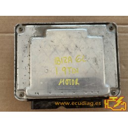 ECU BOSCH EDC15VM+2.V1 0281010690 SEAT IBIZA / CORDOBA 1.9 SDI 65CV 038906012EM / SW 4208 - 1037363222 - CON INMO ANULADO