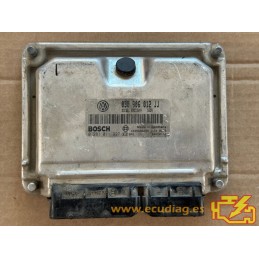 ECU BOSCH EDC15VM+2.V1 0281011997 SEAT LEON I (1M) 1.9 TDI 110CV 038906012JJ / SW 5539 - 1037371261 - CON INMOVILIZADOR ANULADO