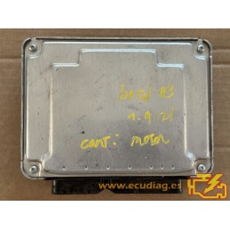 ECU BOSCH EDC15P+22.3.2 0281011201 VW PASSAT 1.9 TDI 96KW 130CV 038906019KE / SW 4898 - 1037366297 - CON INMOVILIZADOR ANULADO