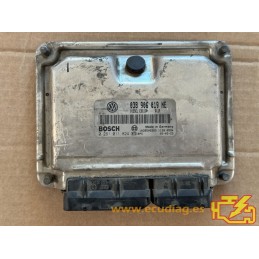 ECU BOSCH EDC15P+22.3.2 0281011824 SEAT IBIZA / CORDOBA 1.9 TDI 100CV 038906019NE / SW 6119 - 1037371258 - CON INMO ANULADO