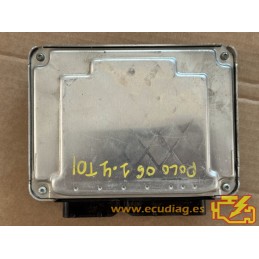 ECU BOSCH EDC15P+23.4.2 0281012194 VW POLO IV (9N) 1.4 TDI 51KW 70CV 045906019BP / SW 7220 - 1037375540 - CON INMO ANULADO