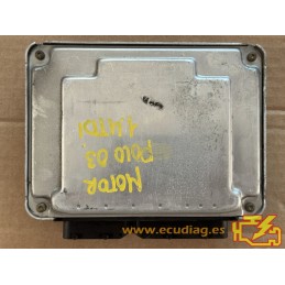 ECU BOSCH EDC15P+22.4.2 0281010865 VW POLO IV (9N) 1.4 TDI 75CV 045906019AP / SW 1554 - 1037363954 - CON INMOVILIZADOR ANULADO