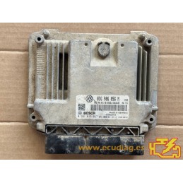 ECU BOSCH EDC16U34-3.42 0281015027 SEAT ALTEA XL 2.0 TDI 140CV 03G906021AB / SW 03G906056M 2338 - 1037393566 - CON INMO ANULADO
