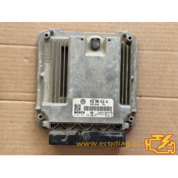 ECU BOSCH EDC16U1-5.41 0281011730 SEAT LEON II (1P) 2.0 TDI 140CV 03G906016AJ / SW 7341 - 1037376002 - WITH DISABLED IMMOBILIZER