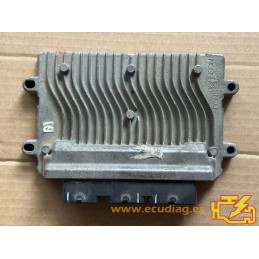 ECU VALEO J34P-AAE 21586389-9A PEUGEOT 1007 1.4i 55KW 75HP HW 9655883280 SW 9665050780 / WITH DISABLED IMMOBILIZER