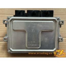 ENGINE ECU VALEO V46.11 V29035181A PSA HW 9800913080 9805895780