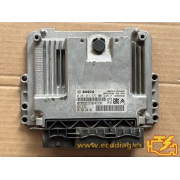 ECU BOSCH EDC17C10-5.10 0281017337 CITROEN C3 1.4 HDI 70HP 9676833080 - / SW 9678120480 - 1037516457- WITH DISABLED IMMOBILIZER