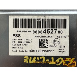 4 CHANNELS AUDIO AMPLIFIER PSA 9808452780