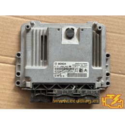 ECU BOSCH EDC17C10-5.10 0281030546 PEUGEOT 208 I 1.6 HDI 92HP 9607885980 SW 9691575380 1037535675 - WITH DISABLED IMMOBILIZER