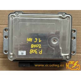 BOSCH EDC16C34-4.11 0281013332 PEUGEOT 308 1.6 HDI 110HP 9664257580 / SW 9662671980 - 1037389505 - WITH DISABLED IMMOBILIZER