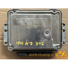 BOSCH EDC16C34-2.50 0281011783 PEUGEOT 206 1.4 HDI 68CV 9658556780 / SW 1037372285 - WITH DISABLED IMMOBILIZER