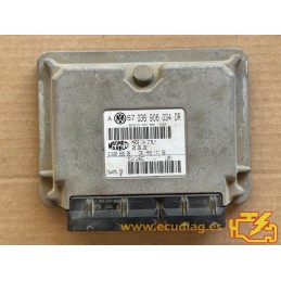 ECU MAGNETI MARELLI IAW 4MV.DR 61600.666.08 VOLKSWAGEN GOLF IV 1.6i 77KW 105CV 036906034DR / SW 5466 - CON INMOVILIZADOR ANULADO