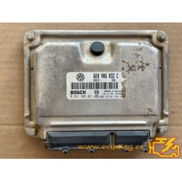ECU BOSCH ME7.5.10 0261206031 SEAT IBIZA II / CORDOBA I (6K) 1.4i 60HP 6K0906032C / SW S066 - 1037352066 - WITH DISABLED IMMO