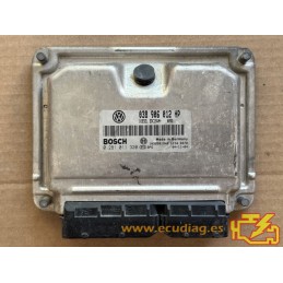 ECU BOSCH EDC15VM+2.V1 0281011320 SEAT IBIZA III (6L) 1.9 SDI 47KW 65HP ASY 038906012HP - WITH DISABLED IMMOBILIZER (IMMO OFF)