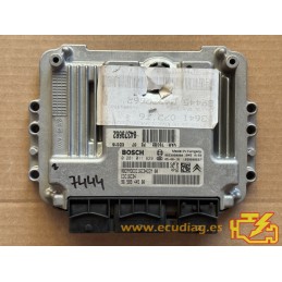 ECU BOSCH EDC16C34-2.10 0281011629 PEUGEOT 307 1.6 HDI 110HP 9658944580 / SW 9658944580 - 1037374179 - WITH DISABLED IMMOBILIZER