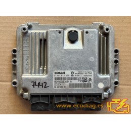 ECU BOSCH EDC16C34-2.10 0281012468 CITROEN XSARA PICASSO 1.6 HDI 90CV 9663268380 / SW 9663268380 - 1037380739 - CON INMO ANULADO