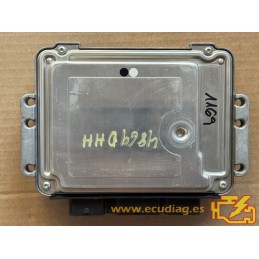 ECU BOSCH EDC16C34-2.50 0281011785 CITROEN C3 1.4 HDI 68CV 9656709880 / SW 9656709880 - 1037371531 - CON INMOVILIZADOR ANULADO