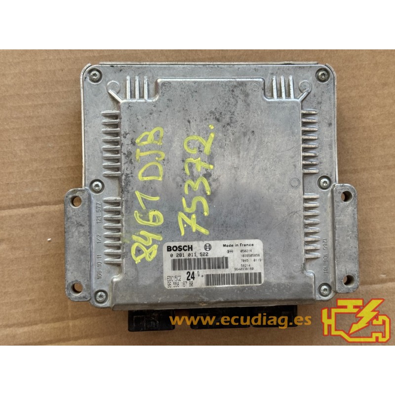 ECU BOSCH EDC15C2-10.1 0281010880 LANCIA PHEDRA I 2.2 JTD 130CV 9648268180 / SW 1037368404 - CON INMOVILIZADOR ANULADO ECU BOSCH EDC15C2-10.1 0281010880 LANCIA PHEDRA I 2.2 JTD 130CV 9648268180 / SW 1037368404 - CON INMOVILIZADOR ANULADO