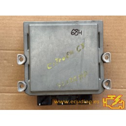 ECU SIEMENS SID804 5WS40068B-T CITROEN C3 1.4 HDI 68HP HW 9648624280 SW 9650529880 / SW 9652888580 - WITH DISABLED IMMOBILIZER