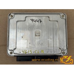 ECU BOSCH EDC15VM+2.V1 0281010122 AUDI A3 I (8L) 1.9 TDI 90HP 038906012C / SW  2803 - 1037350850 - WITH DISABLED IMMOBILIZER