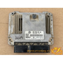 ECU BOSCH EDC16U34-3.42 0281012390 VW CADDY III (2K) 1.9 TDI 105CV 03G906021AQ / SW 7872 1037377585 - CON INMOVILIZADOR ANULADO