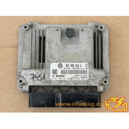 BOSCH MED17.5.5 0261S04391 VW GOLF VI (5K) 1.4 TSI 122HP 03C906016 / SW 03C906016A 5279 - 1037503603 - WITH DISABLED IMMOBILIZER