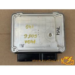BOSCH MED17.5.5 0261S04391 VW GOLF VI (5K) 1.4 TSI 122CV 03C906016 / SW 03C906016A 5279 - 1037503603 - CON INMOVILIZADOR ANULADO