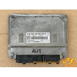ECU CONTINENTAL SIMOS 9.1 5WP4091105 SKODA FABIA II (54) 1.2i 44KW 60CV L3 6V CHFA MT 03D906023M / SW 1718 - CAS91018.DAT