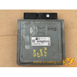 ECU CONTINENTAL SIMOS PCR2.1 5WP42918AA SEAT IBIZA 1.6 TDI 77KW 105HP CAYC MT 03L906023Q / SW 03L906023LD 9978 - CASM2P20.DAT