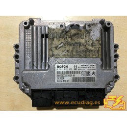 BOSCH EDC16C34-4.11 0281013332 PEUGEOT 307 I 1.6 HDI 110HP 9664257580 / SW 9664748880 - 1037386118 - WITH DISABLED IMMOBILIZER