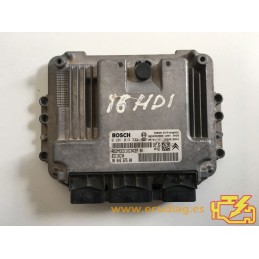 BOSCH EDC16C34-4.11 0281013332 PEUGEOT 407 I 1.6 HDI 110HP 9664257580 / SW 9664759180 - 1037386144 - WITH DISABLED IMMOBILIZER
