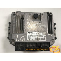 BOSCH EDC16C34-4.11 0281013332 PEUGEOT 307 I 1.6 HDI 110HP 9664257580 / SW 9666820280 - 1037398210 - WITH DISABLED IMMOBILIZER