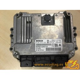 BOSCH EDC16C34-4.11 0281013332 PEUGEOT 308 I 1.6 HDI 110CV 9664257580 / SW 9665369580 - 1037389519 - CON INMOVILIZADOR ANULADO
