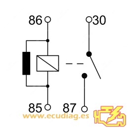 RELÉ FIAT / ALFA / LANCIA 46520429 12V 50A - REACONDICIONADO