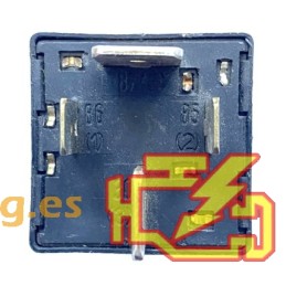 RELAY BITRON FIAT / ALFA / LANCIA 46520419 12V 50A - REFURBISHED