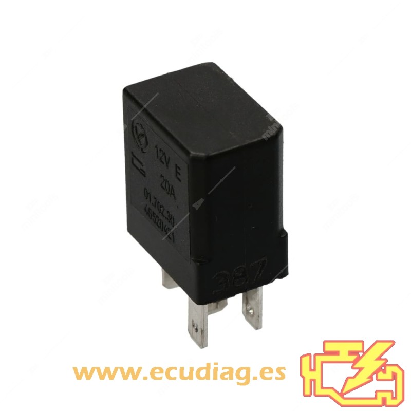 RELAY FIAT / ALFA / LANCIA 46520421 12V 30A - REFURBISHED RELAY FIAT / ALFA / LANCIA 46520421 12V 30A - REFURBISHED