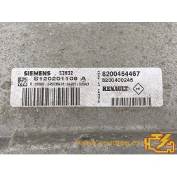 ECU MOTOR SIEMENS SIM 32 S120201108A RENAULT 8200454467 8200400246