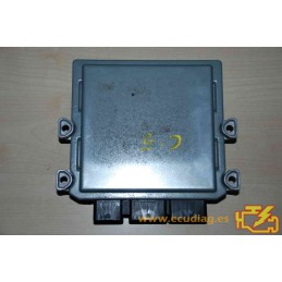 ECU SIEMENS SID803 5WS40307A-T CITROEN C5 I / PEUGEOT 407 I 2.0 HDI 100KW 136HP 9655041480 - WITH DISABLED IMMOBILIZER