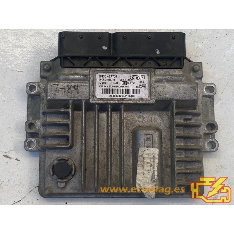 ECU MOTOR DELPHI DCM3.7AP 2846031 KIA 39130-2A700