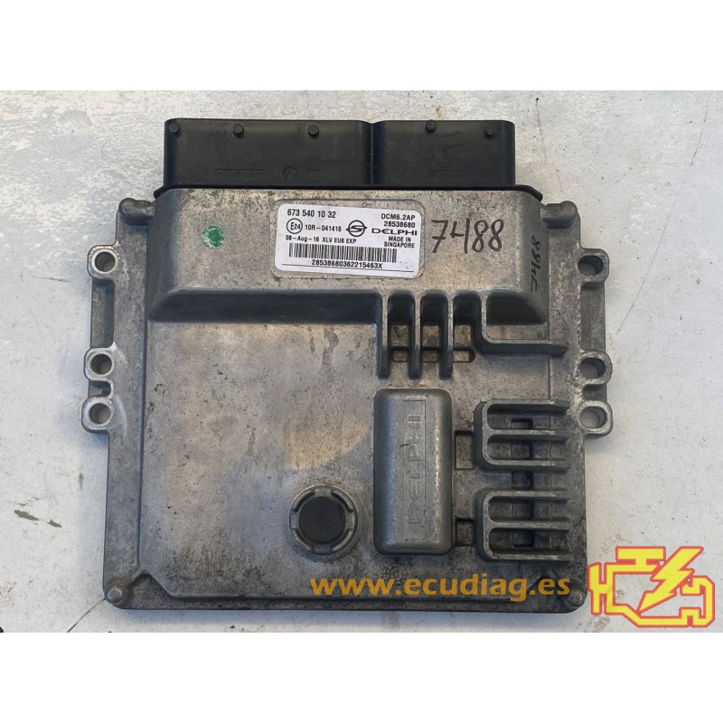 ECU DELPHI DCM6.2AP 28538680 SSANG YONG XLV 6735401032